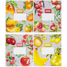 Зошит кольоровий 12 аркушів, лінія 3370 N MZOPT