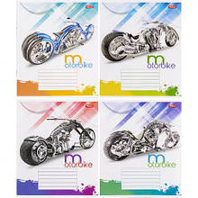 Зошит кольоровий 12 аркушів, лінія 3498 M MZOPT