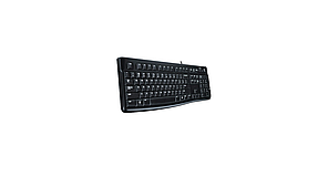 Клавіатура провідна USB Logitech K120 UK (920-002643) чорна