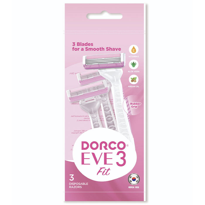 Станок для гоління Dorco Eve 3 для жінок одноразовий 3 леза 3 шт