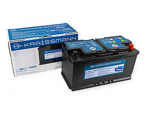 Автомобільний акумулятор AGM для інвертора KRAISSMANN 92 AB 850