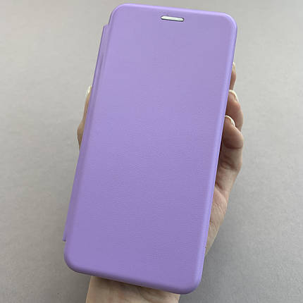 Чохол-книга для Xiaomi Redmi 9 книжка з підставкою на телефон сяомі редмі 9 світло-бузкова stn, фото 1