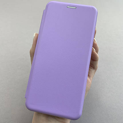 Чохол-книга для Xiaomi Redmi 9С книжка з підставкою на телефон сяомі редмі 9с світло-бузкова stn, фото 1