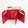Жіночий гаманець шкіряний червоний Eminsa 2032-18-5, фото 2
