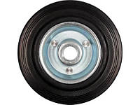 Колесо з чорної гуми VOREL; Ø= 100 мм, b= 26 мм, навантаж.- 60 кг VR-87452