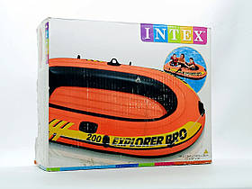 Уцінка!!! Надувний човен Intex "Explorer Pro 200" 196*102*33 см 58356NP