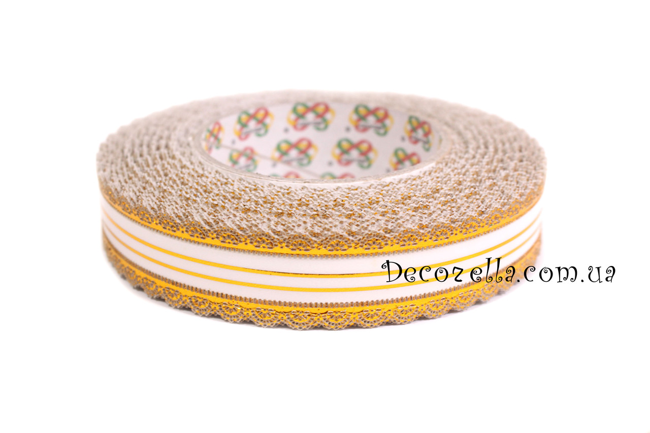Декоративна поліпропіленова стрічка 3 см, фото 1