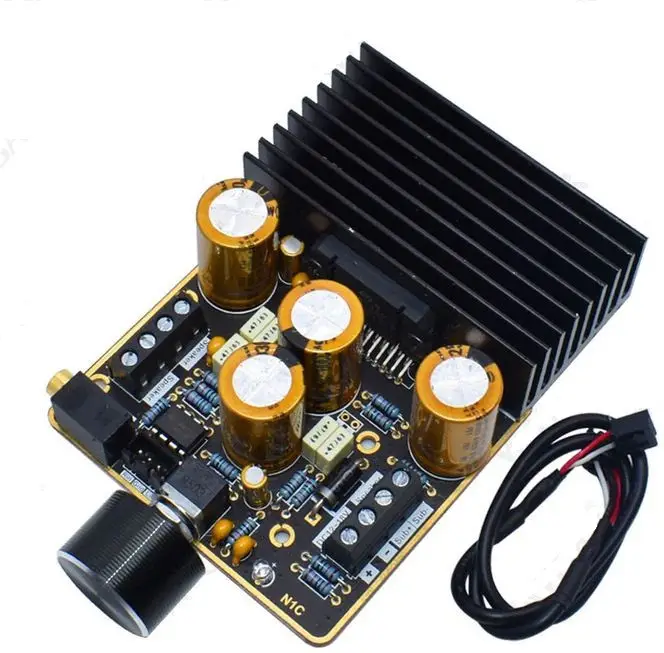 Стереопідсилювач класу AB, TDA7850 2-8 Ом, динамік, DC9-18V 2*80W+120W
