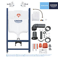 Інсталяція для унітаза Grohe QuickFix Solido 2 в 1 38971000, фото 4