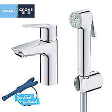Набір для гігієнічного душу зі змішувачем Grohe QuickFix Start S-Size 23123003, фото 4