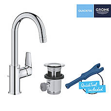 Змішувач для раковини Grohe QuickFix StartEdge L-Size 24201001, фото 5
