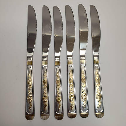 Набір столових ножів golden bear 6 шт. у комплекті, фото 1