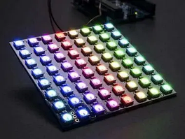 Світлодіодний матричний модуль WS2812 RGB 5050 8x8 для Arduino
