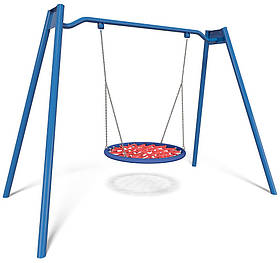 Гойдалка на металевих стійках "Гніздо Лелеки" SiverSport KID3003