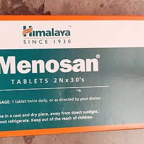 Menosan Меносан - регулює менопаузу, Himalaya Хималая, 60 таб., фото 3