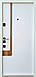 Вхідні квартирні двері Авангард Босфор-Аk Qdoors 85х204 см Дуб Артизан/Біла емаль, фото 2
