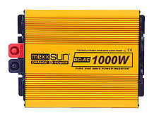 Інвертор напруги Mexxsun MXSPSW-1000, 24V/220V, 1000 W (MXSPSW-1000-24S/29179)