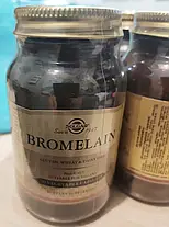 Bromelain, Бромелайн, Solgar, 500 мг,30 таблеток, фото 3