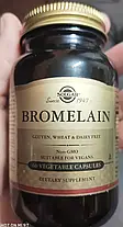 Bromelain, Бромелайн, Solgar, 500 мг,30 таблеток, фото 5