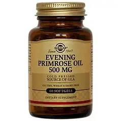 Олія Примули Вечірньої капсули,60 шт, Солгар / Solgar