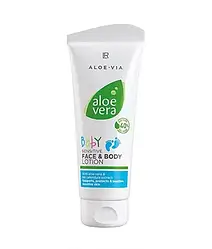 Aloe Vera Baby детский лосьон для лица и тела для чувствительной кожи от LR 100 мл.