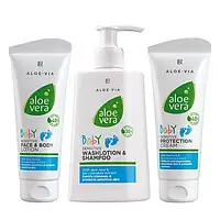 Aloe Vera Baby детский набор по уходу за кожей LR,3 средства