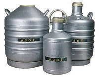 Рідкий азот у Дюарах