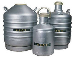 Рідкий азот у Дюарах