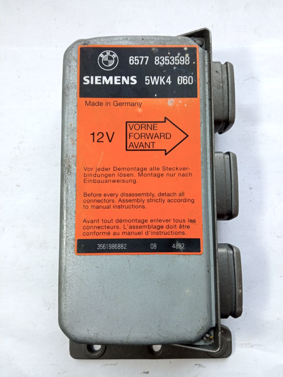 Електронний блок керування комфорту bmw 65778353598/5WK4060, фото 1