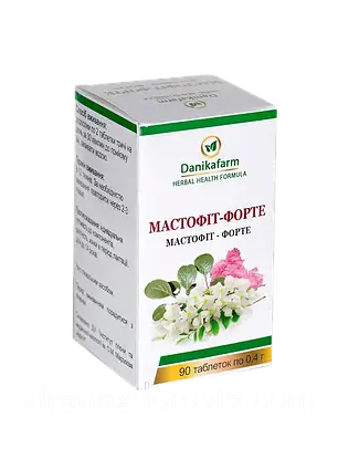 Мастофіт-Форте ДанікаФарм, 90 тбл, фото 1