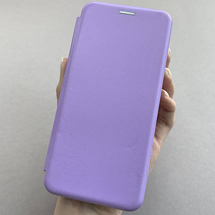 Чохол-книга для Xiaomi Redmi Note 9s книжка з підставкою на сяомі редмі нот 9с світло-бузкова stn, фото 1
