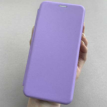 Чохол-книга для Xiaomi Redmi 9А книжка з підставкою на телефон сяомі редмі 9а світло-бузкова stn, фото 1
