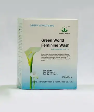 Лосьйон для ІНТИМНОЇ ГІГІЄНИ Грін Ворлд (Green World) купити,160 мл/ пляшка, фото 1