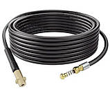 Шланг для прочищення каналізації і труб на мийку високого тиску PROFTER PS-20 (20м+форсунка) на Karcher, Lavor, Воѕсһ, фото 2