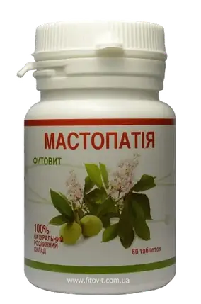 Фитовит — Мастопатія 60 табл., фото 1