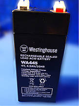 Акумуляторна батарея Westinghouse 4V 4.5 Ah