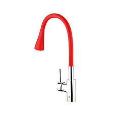 Змішувач для кухні Kroner KRP Küche — C031RED, фото 3