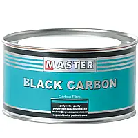 Шпаклевка с карбоновым волокном 1л (черный) "Black Carbon" MASTER