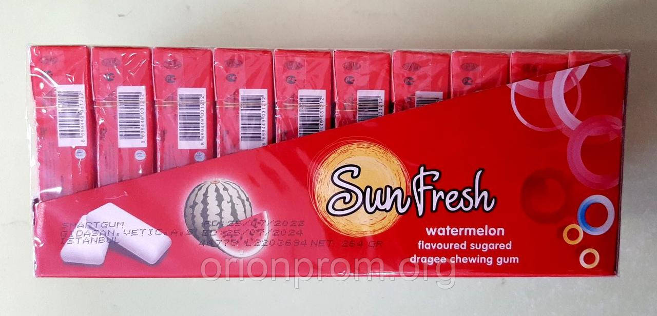 Жувальна гумка Sun Fresh кавун 20 штук