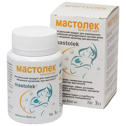 Дієтична домішка Мастолек Вітера 30 табл., фото 2