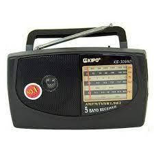 Портативний радіоприймач на батарейках KIPO kb-308ac, Fm радіоприймачі радіо, фото 2