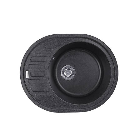 Кухонна мийка Kroner KRP Komposit GRB — 6250, фото 1