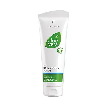 LR Aloe Vera Шампунь для волосся та тіла 250 мл, фото 2