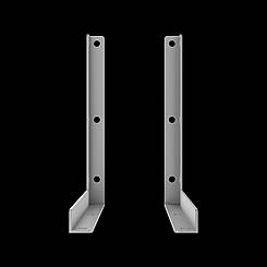 Кронштейн 500х500 50х5 монтажний для корзини, кошика, фасадного екрану Стінове кріплення