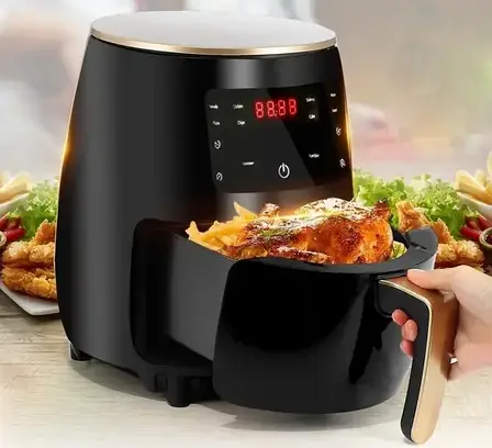 Аерофритюрниця цифрова безоливна фритюрниця 6 літрів SILVER CREST S-18 2400W, фото 1