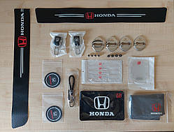 Подарунковий набір аксесуарів для автомобіля №1 з логотипом Honda