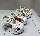 Супер легенькі дитячі босоніжки для дівчинки Paliament LED 28 17,3 см, фото 5