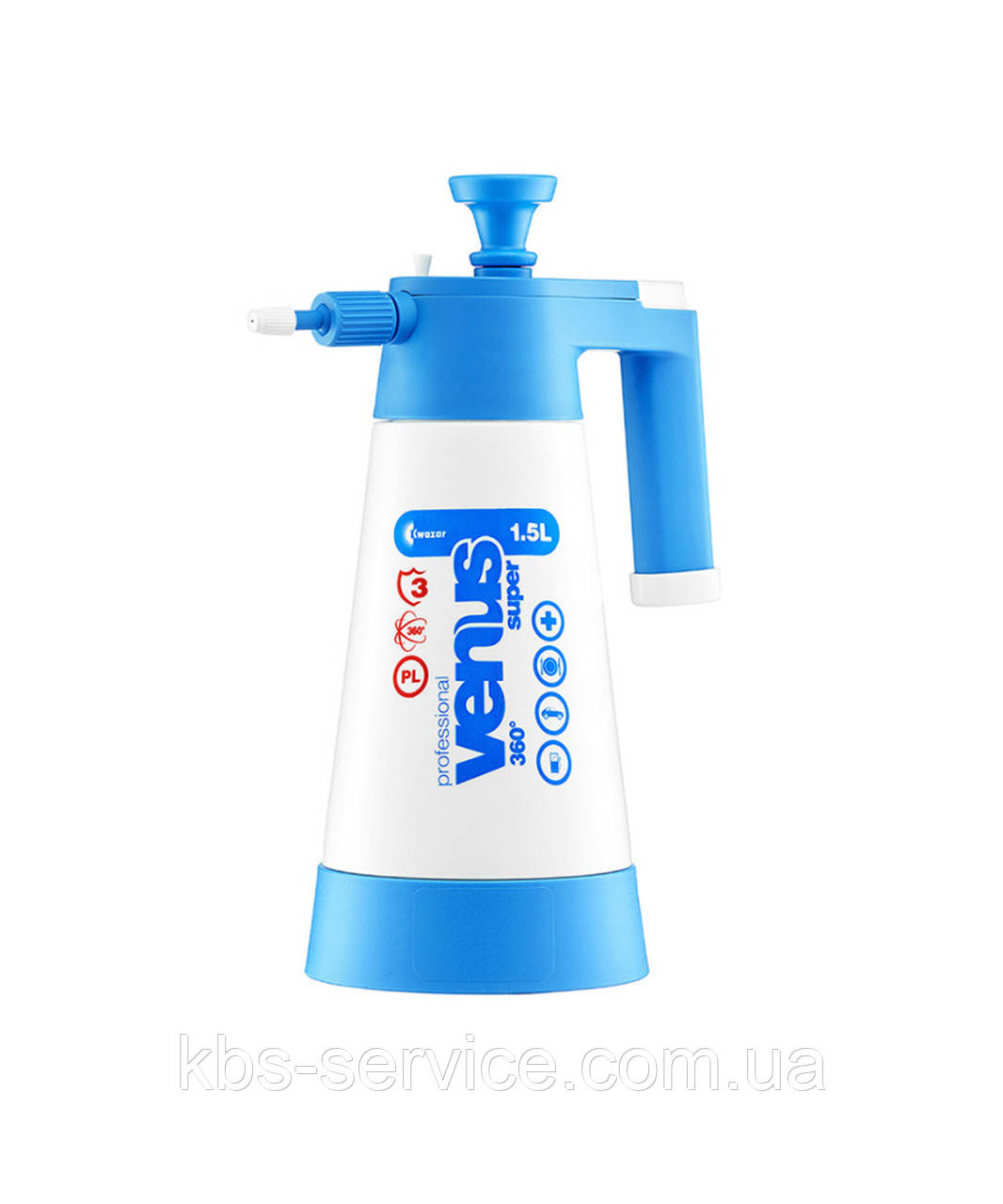 Помповий обприскувач Kwazar Venus Super 360 Cleaning Pro+ , 1,5 л