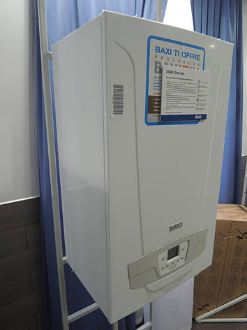 Настінний одноконтурний конденсаційний газовий котел BAXI LUNA Duo-Tec 1.12 GA опалювальна площа до 120 м2, фото 2