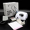 Фрезер для манікюру Bucos Nail Drill ZS-705 + 6 фрез, 65 Вт, 35 000 об/хв, Білий / Машинка для педикюру, фото 11